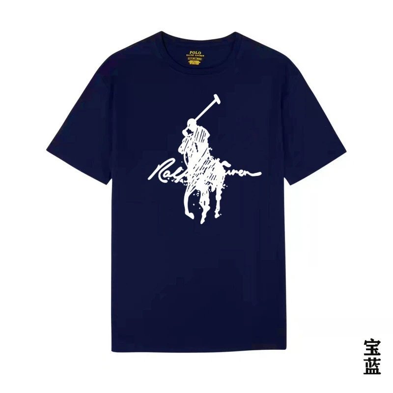 Polo Ralph Lauren T-Shirts Short-Sleeve Graphic Logo T-Shirt — 74