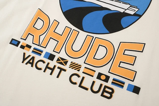 Rhude T-Shirts Graphic Print Short-Sleeve T-Shirt product detail image 22