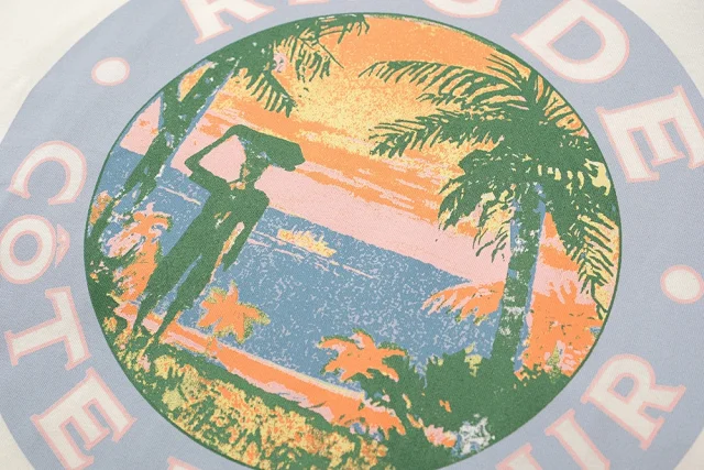 Rhude T-Shirts Graphic Print Short-Sleeve T-Shirt product detail image 24