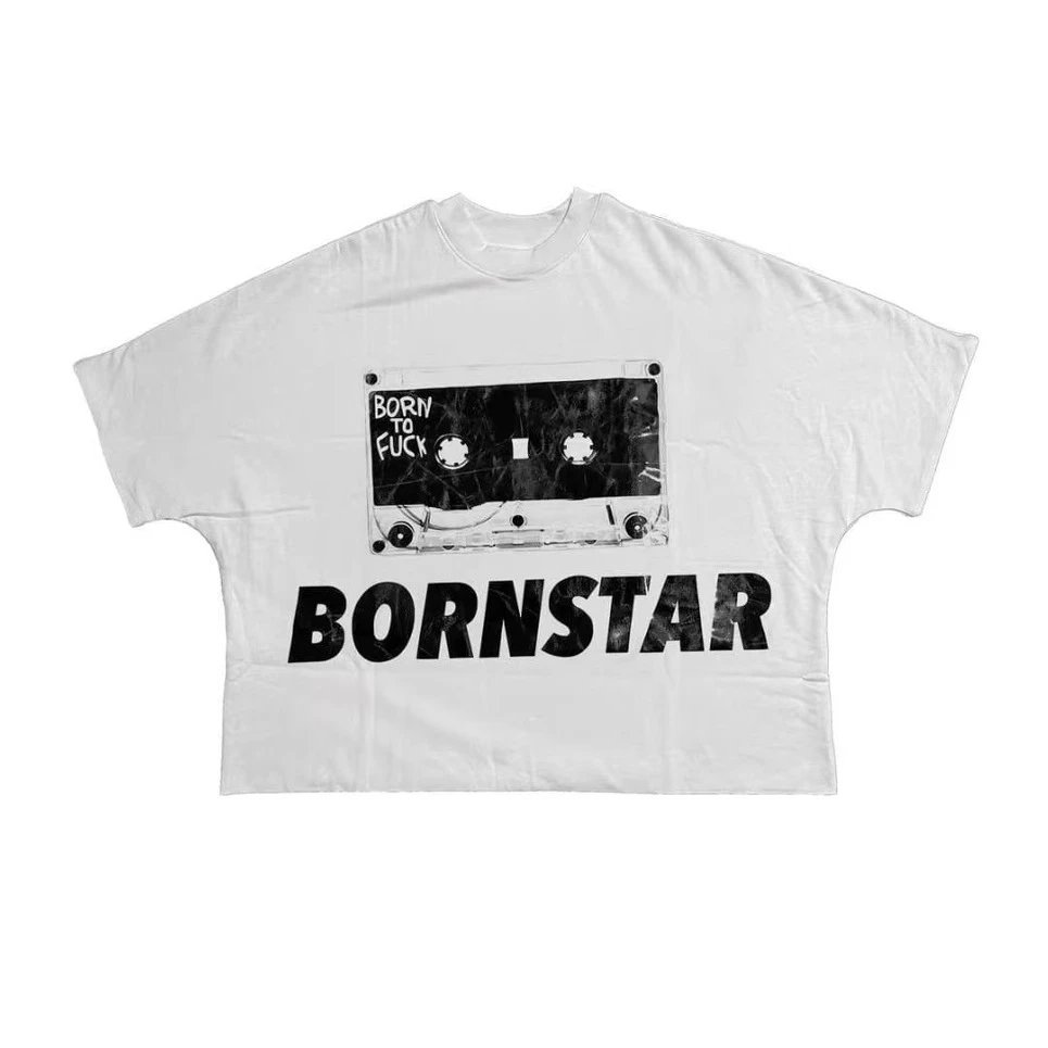 Bornstar T-Shirts Graphic Print Short-Sleeve T-Shirt image 3