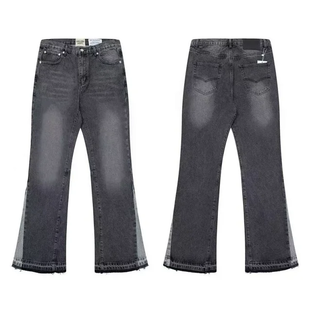 Unbranded Jeans Wide-leg distressed patchwork product detail image 46