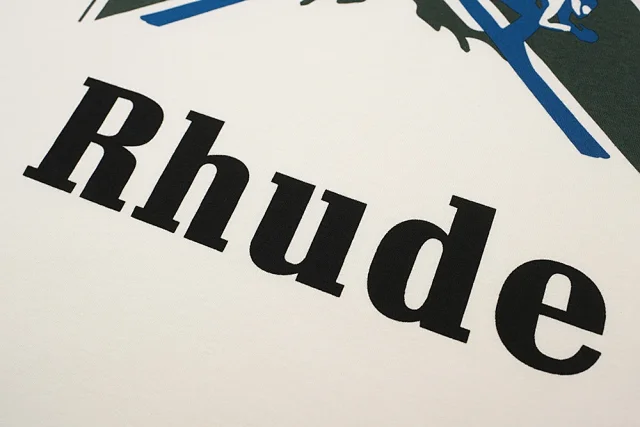 Rhude T-Shirts Graphic Print Short-Sleeve T-Shirt product detail image 29