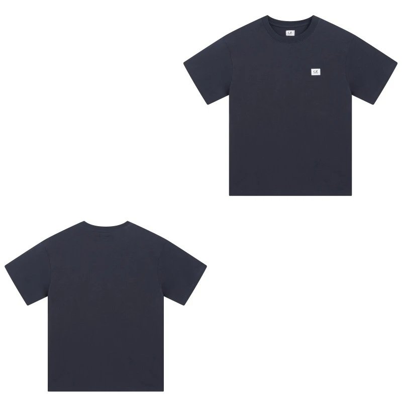 C.P. Company Shirts Short-Sleeve Polo Shirt — 220 navy blue