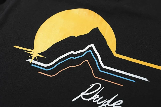 Rhude T-Shirts Graphic Print Short-Sleeve T-Shirt product detail image 38