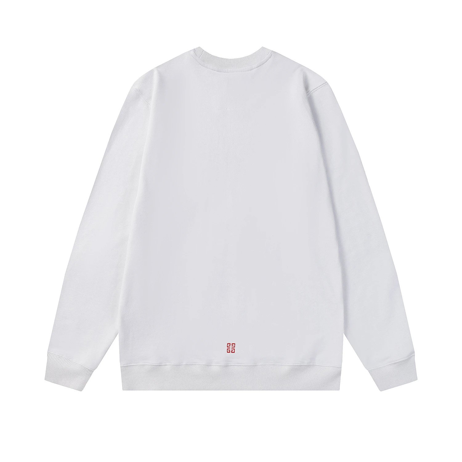 Givenchy Logo Print Green 4G Locks Sweatshirt White Hoodie - 15