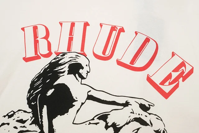 Rhude T-Shirts Graphic Print Short-Sleeve T-Shirt product detail image 43