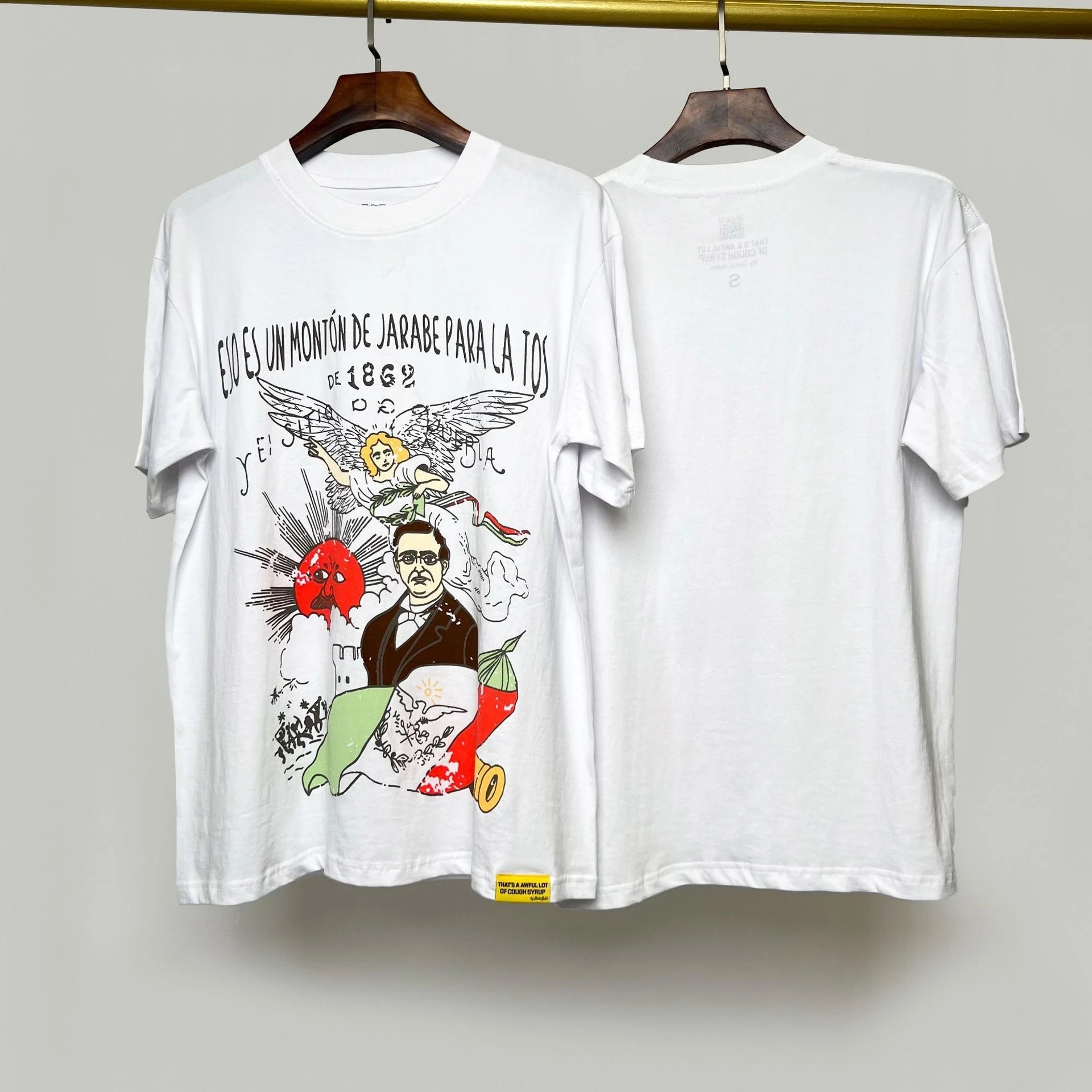 Unbranded T-Shirts Graphic Print — 60 white