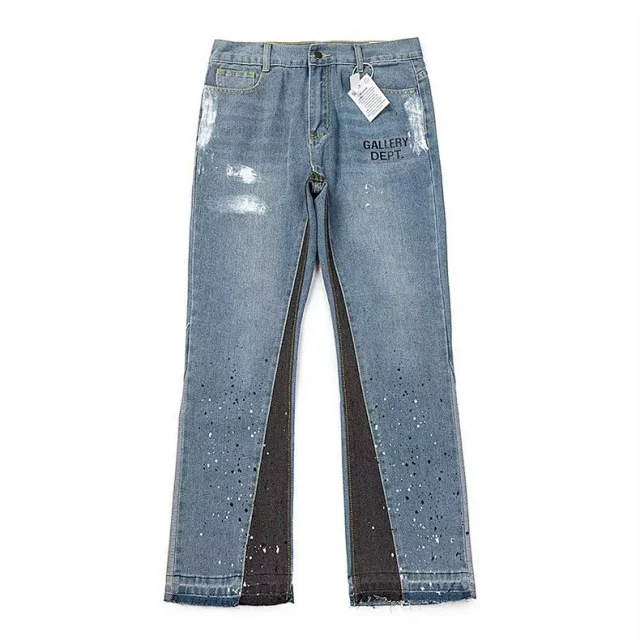 Unbranded Jeans Wide-leg distressed patchwork product detail image 11