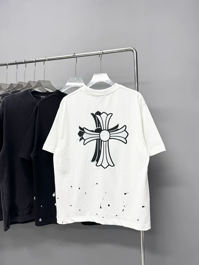 Chrome Hearts T-Shirts Short-Sleeve Graphic T-Shirt product detail image 10