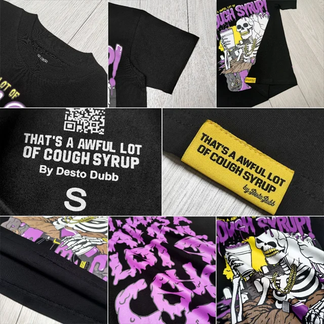 Cough Syrup T-Shirts Graphic Print product detail image 27