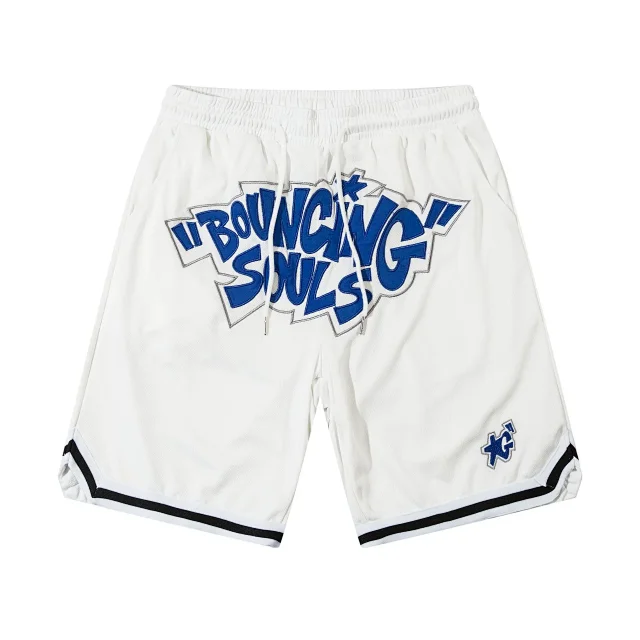 Unbranded Shorts Drawstring Mesh with Embroidered Graphic Lettering product detail image 13