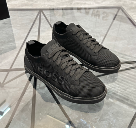 BOSS Sneakers Suede low-top lace-up — 04