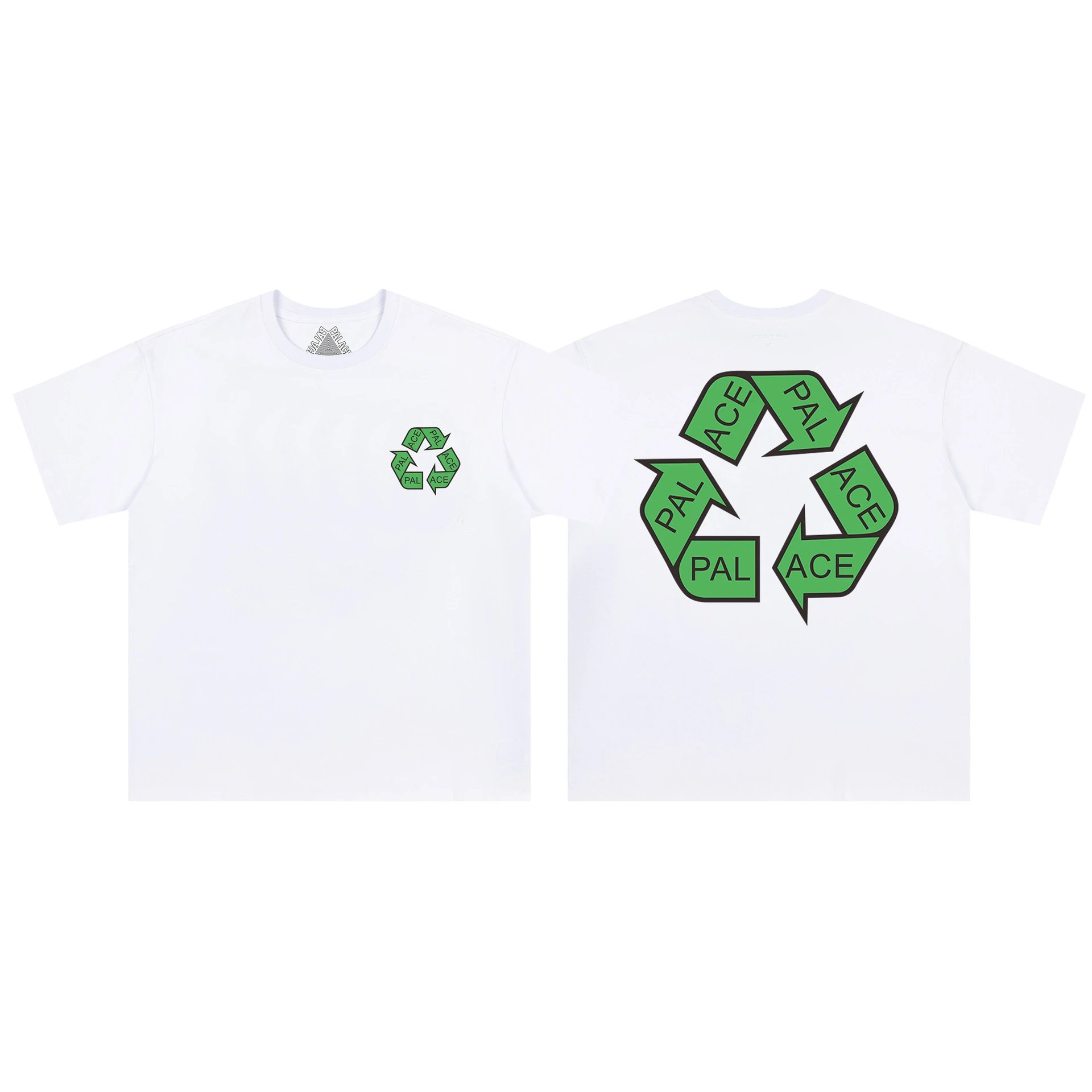 Palace T-Shirts Tri-Ferg Graphic — 13 white