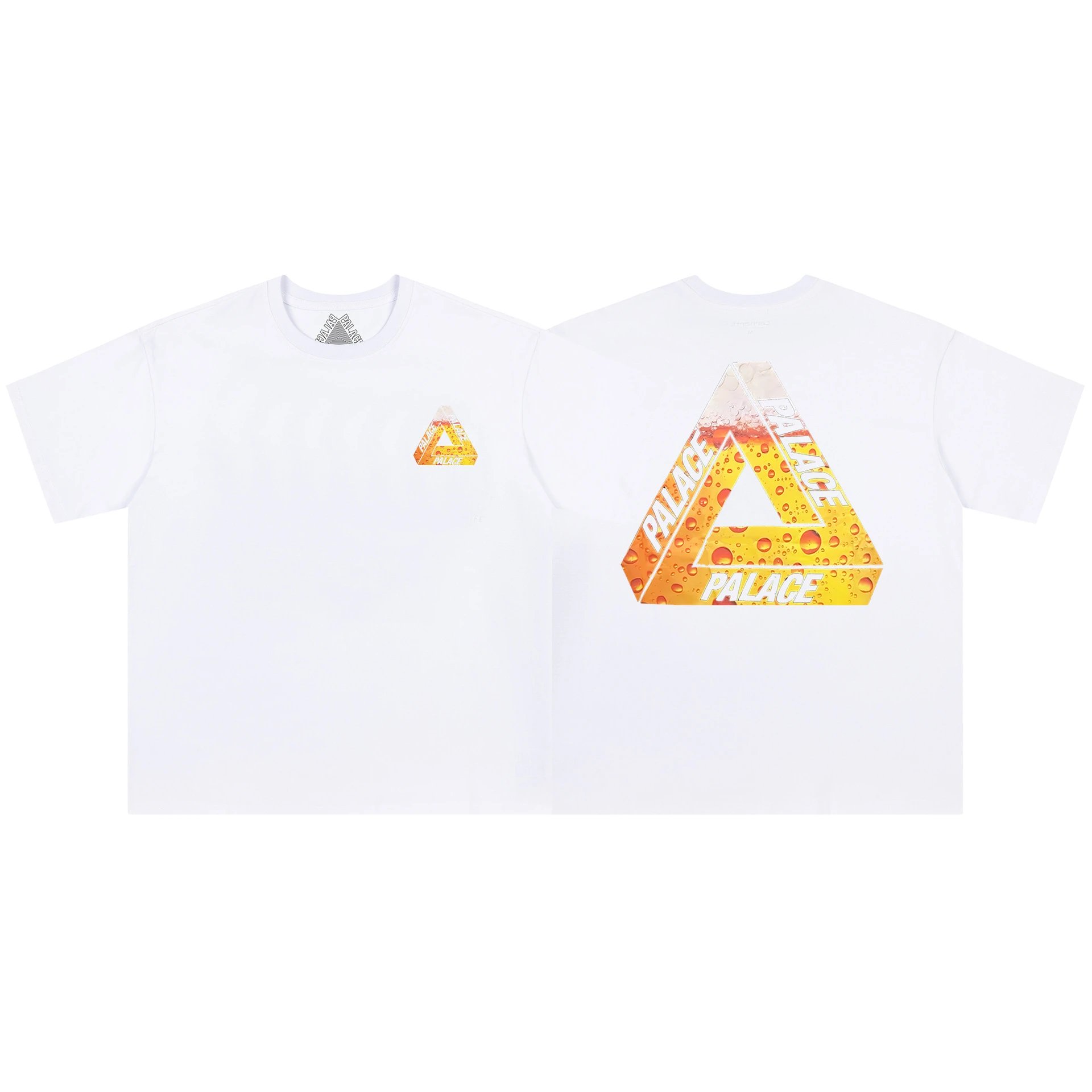 Palace T-Shirts Tri-Ferg Graphic — 20 white