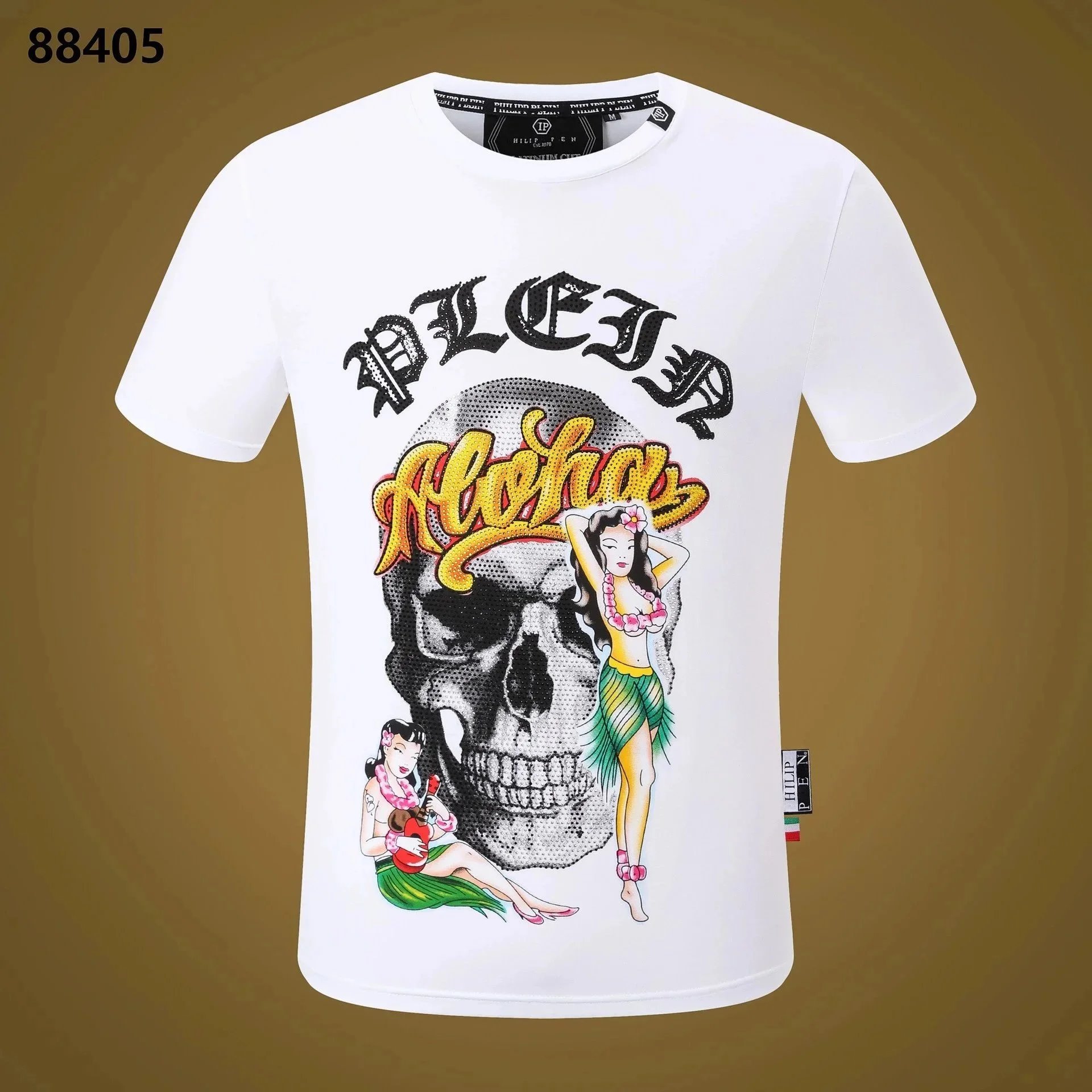 Philipp Plein T-Shirts Graphic Print — 37 white 005