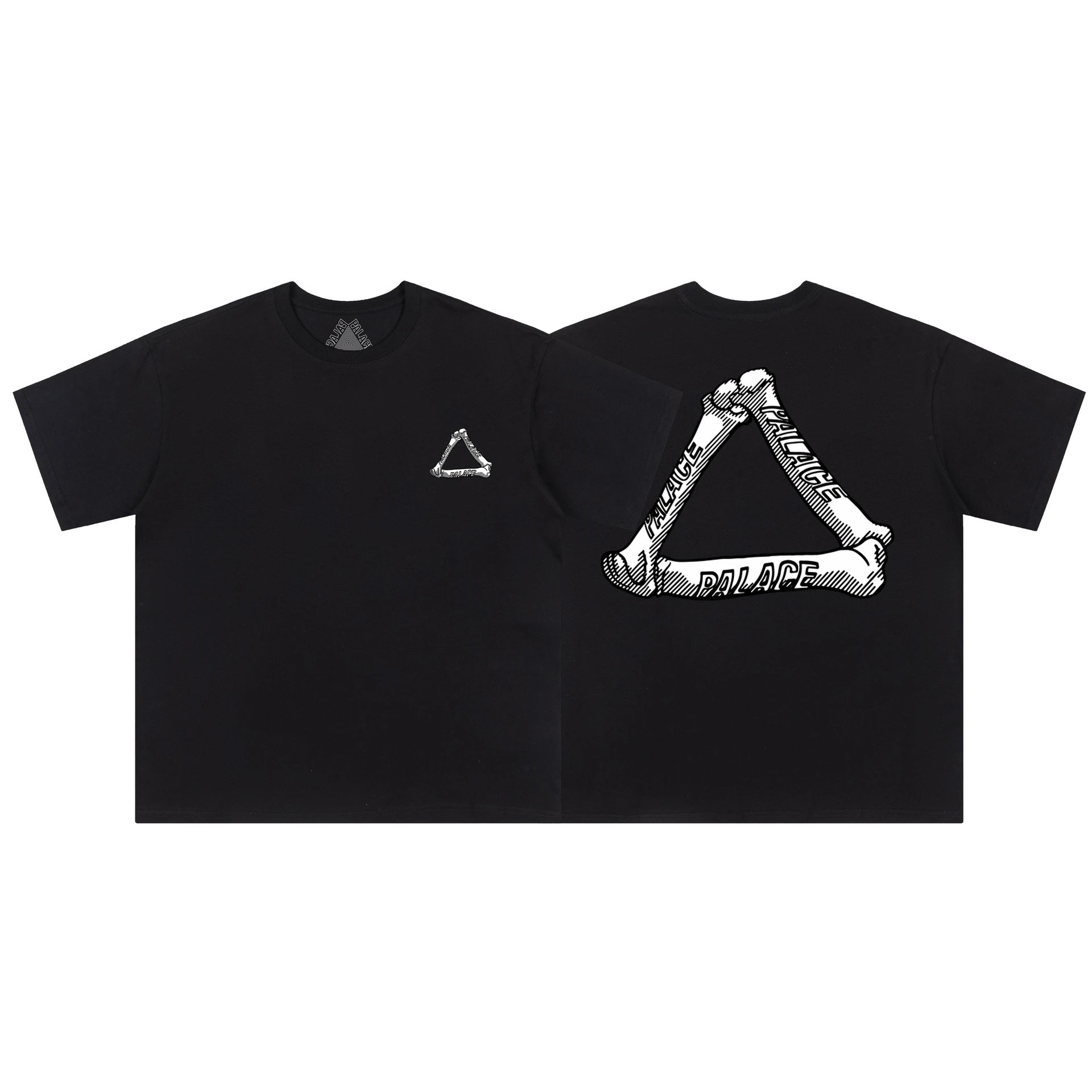 Palace T-Shirts Tri-Ferg Logo Print — 12
