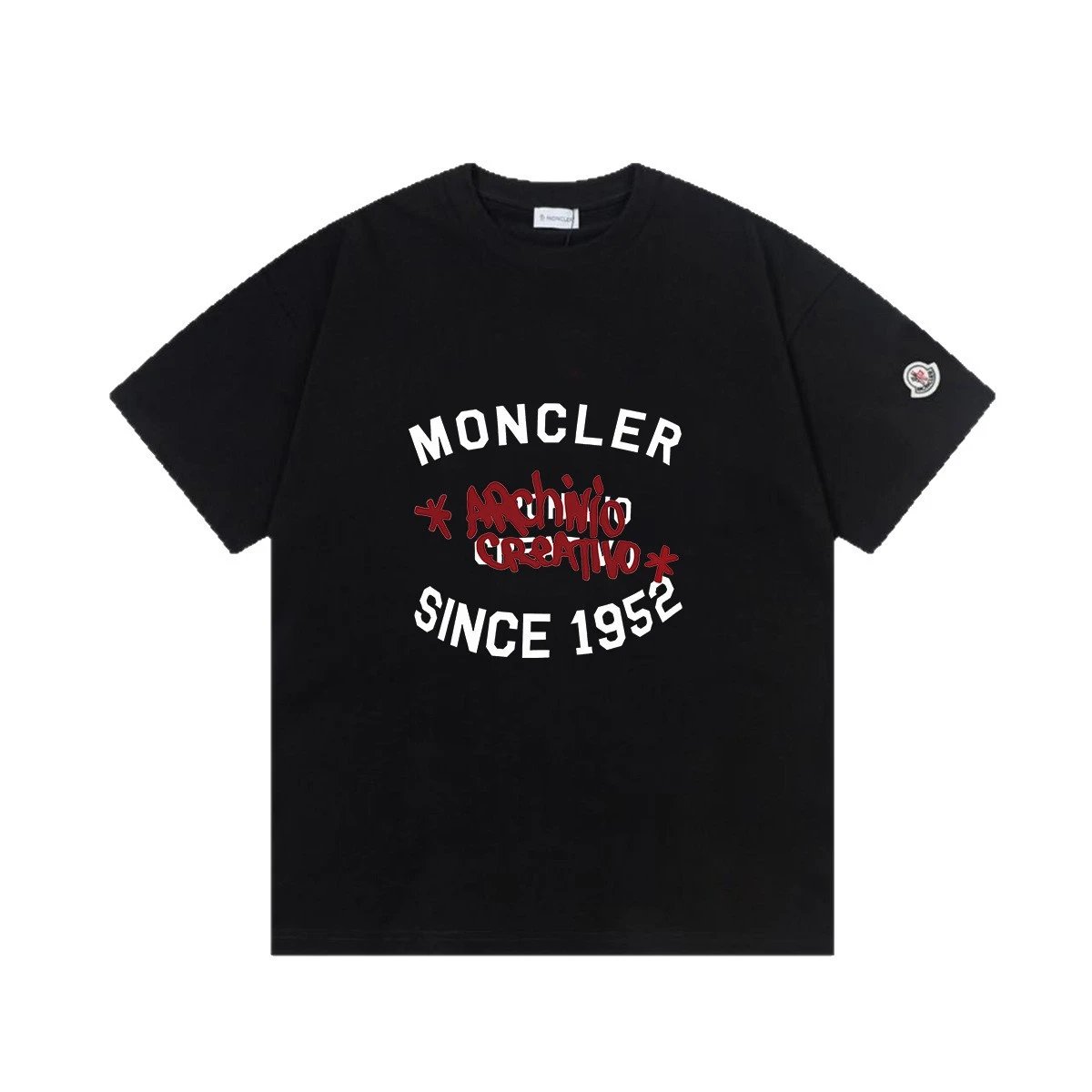 Moncler T-Shirts Short-Sleeve Graphic Print image 5
