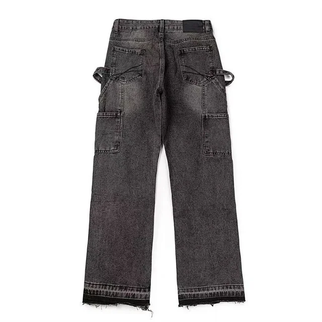 Unbranded Jeans Wide-leg distressed patchwork product detail image 14