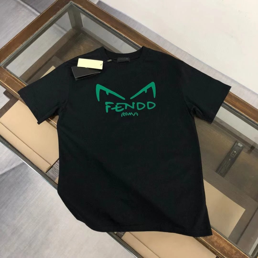 Fendi T-Shirts Monster Eyes Graphic — 39