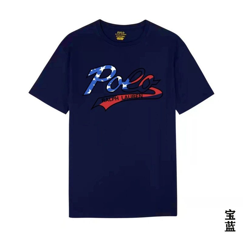 Polo Ralph Lauren T-Shirts Short-Sleeve Graphic Logo T-Shirt — 47