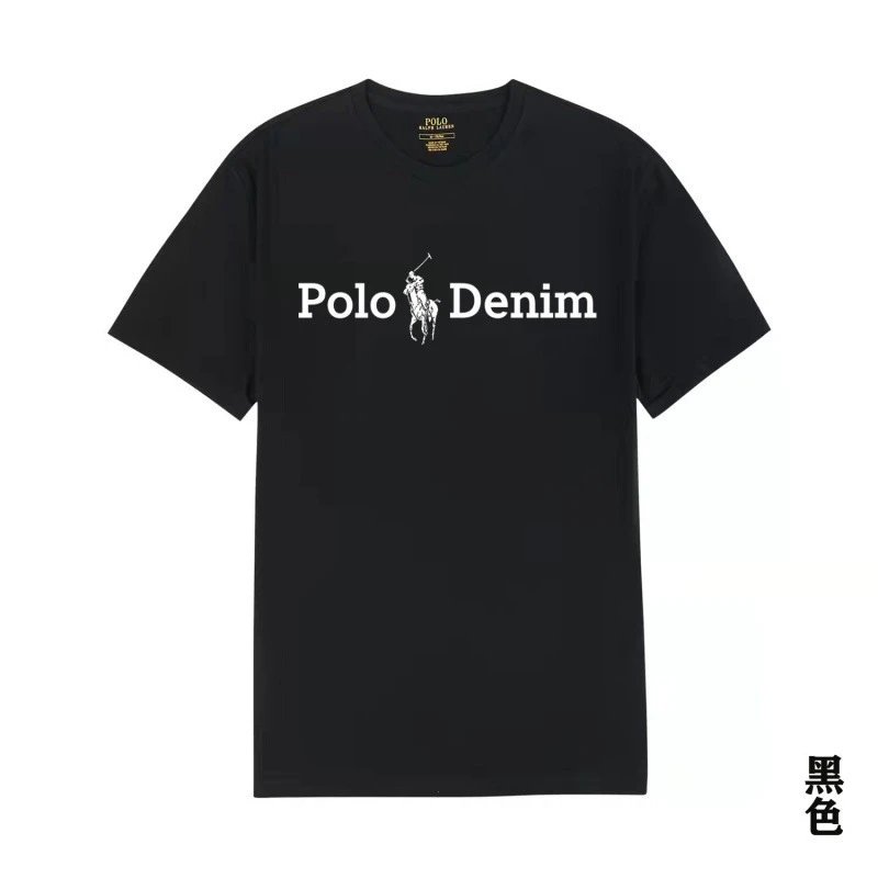 Polo Ralph Lauren T-Shirts Short-Sleeve Graphic Logo T-Shirt — 50