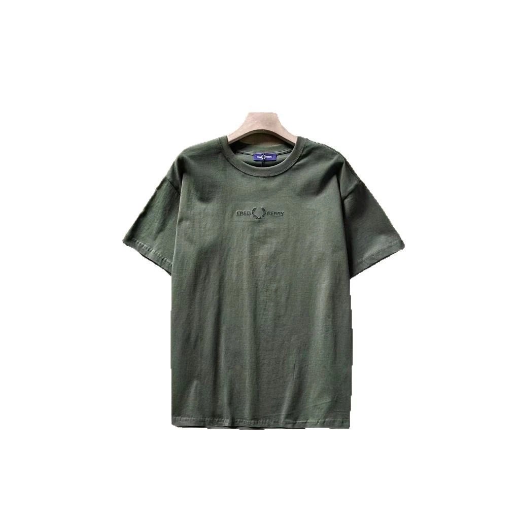 Fred Perry T-Shirts Laurel Wreath Logo Crew Neck T-Shirt image 7