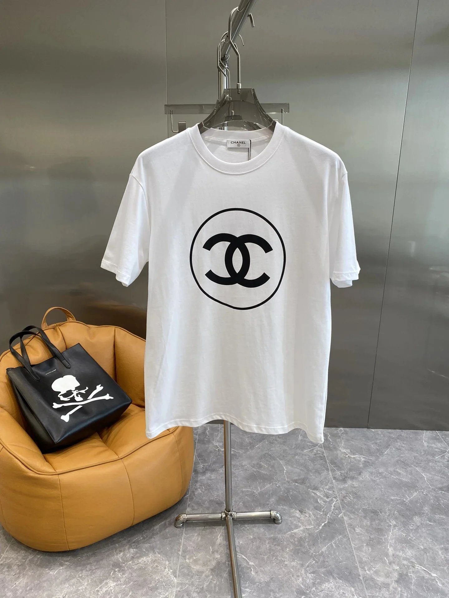 Chanel T-Shirts Short-Sleeve Logo Print — 1 (Ships first to collectors)