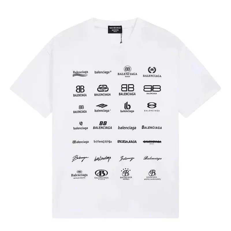Balenciaga T-Shirts Logo Print — 036