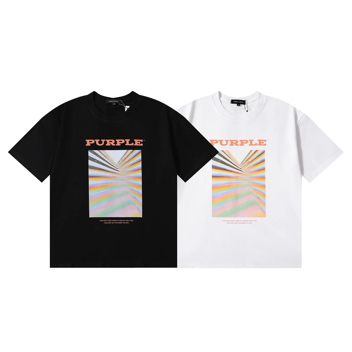 Purple Brand T-Shirts Graphic Print image 2