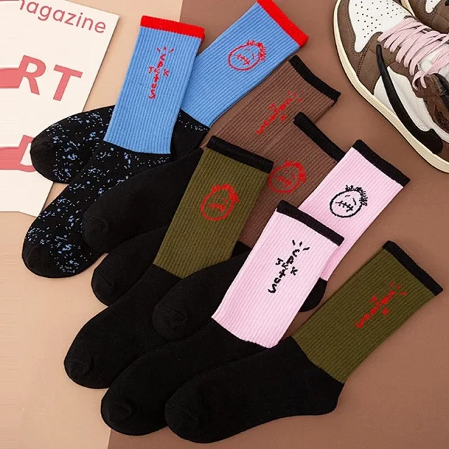 Cactus Jack Socks Ribbed crew with embroidered graphic motifs product detail image 26