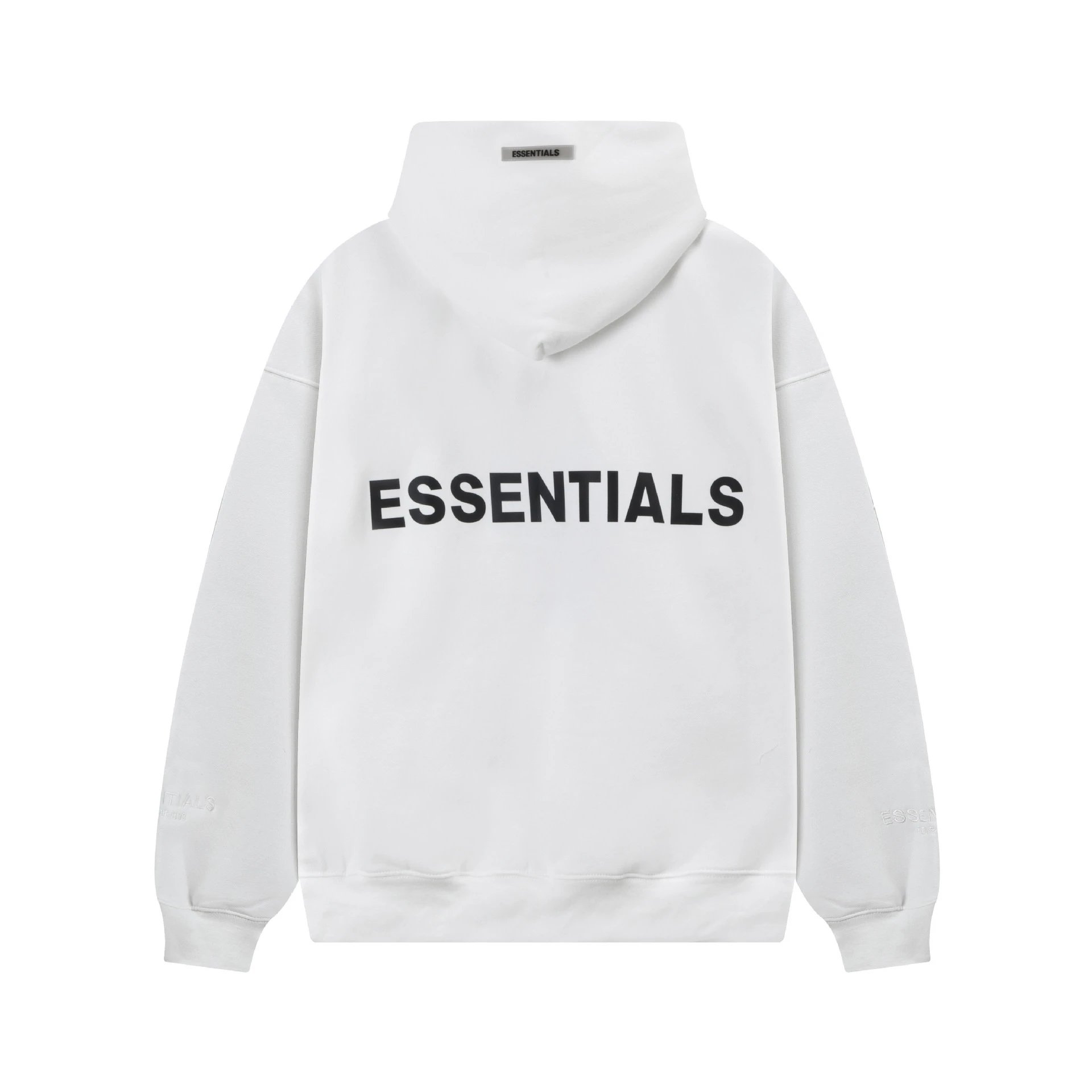 Fear of God ESSENTIALS Hoodies & Sweatshirts Logo Pullover Hoodie — 2204 white