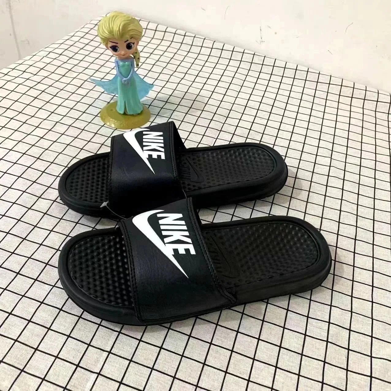 RFIDNO Sandals Monogram Slide — N Granules/-black sponge does not wear feet