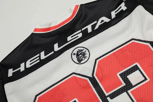 Hellstar T-Shirts Mesh football jersey graphic product detail image 20