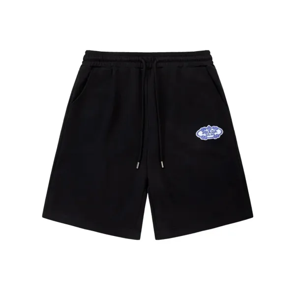 Design Tape Detail Jogger Shorts Army Green - 10
