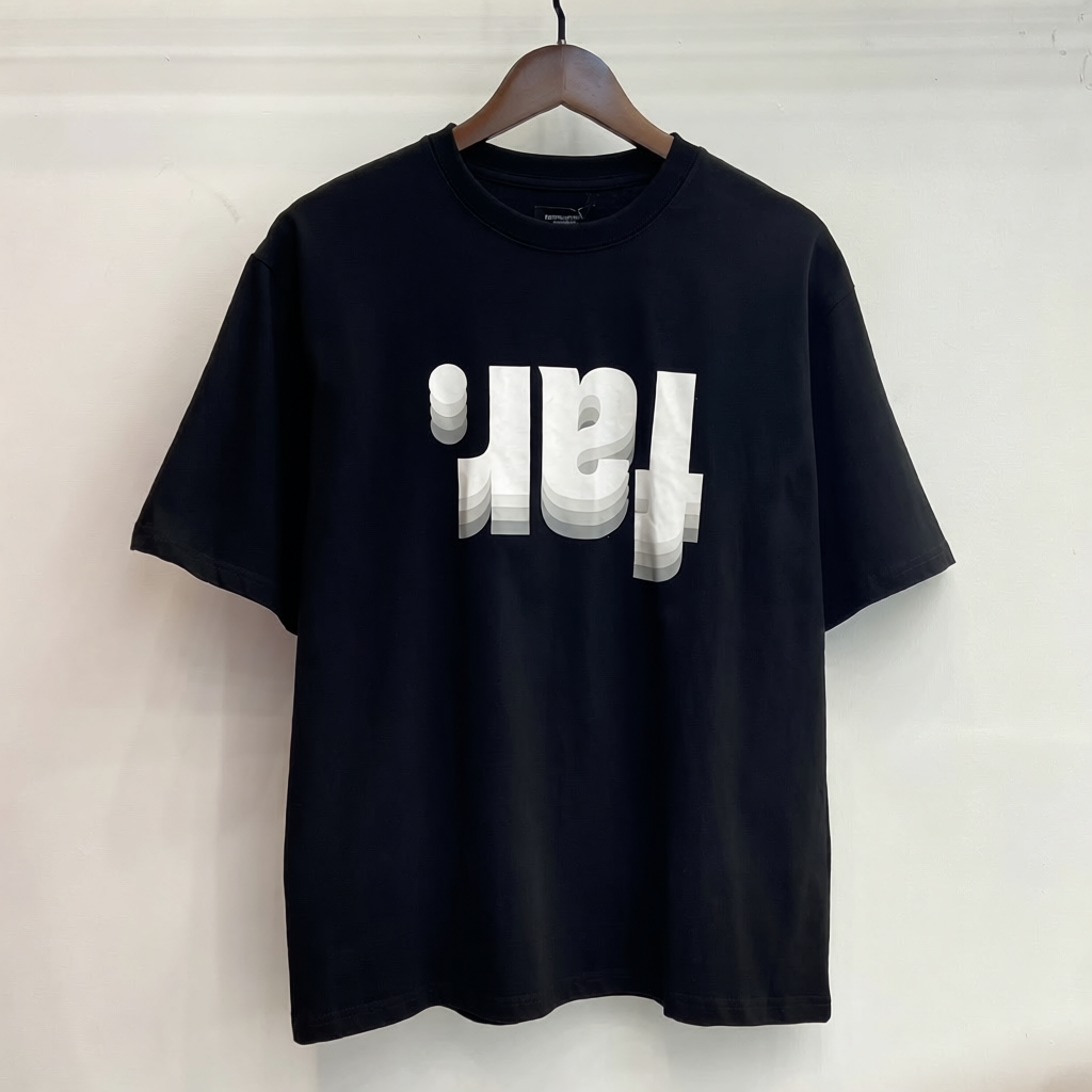 GRAILZ T-Shirts Graphic-print crew-neck T-shirt — FR0925 Black