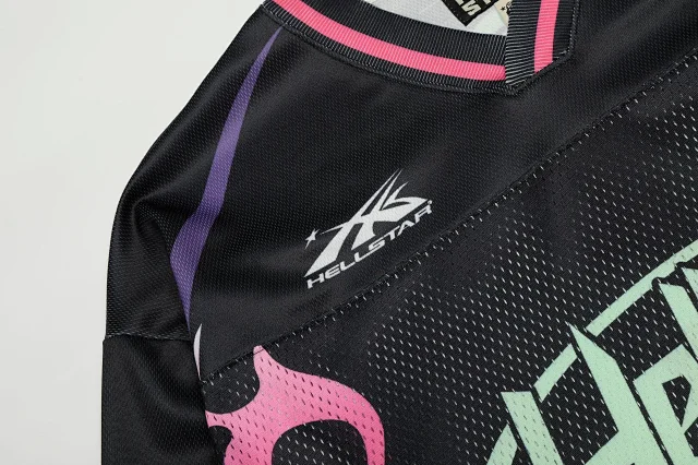 Hellstar T-Shirts Mesh football jersey graphic product detail image 28