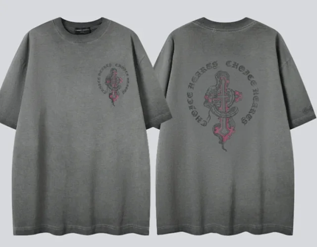 Chrome Hearts T-Shirts Short-Sleeve Graphic T-Shirt product detail image 28