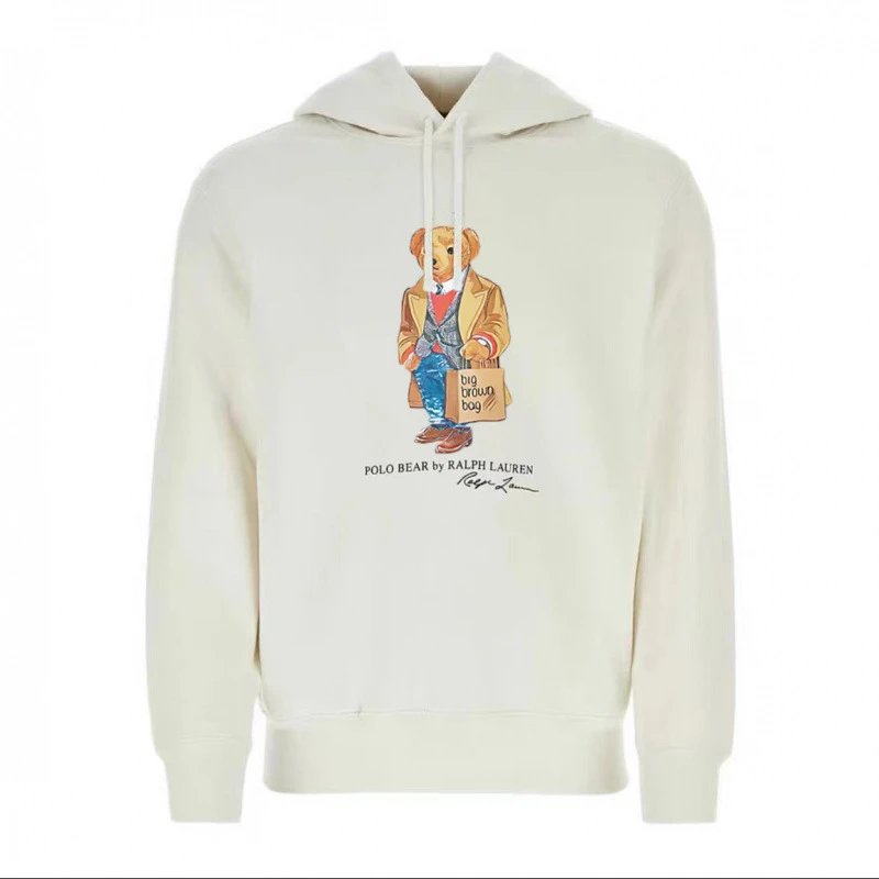 Ralph Lauren Hoodies & Sweatshirts Polo Bear Graphic Hoodie — 24 Apricot Color