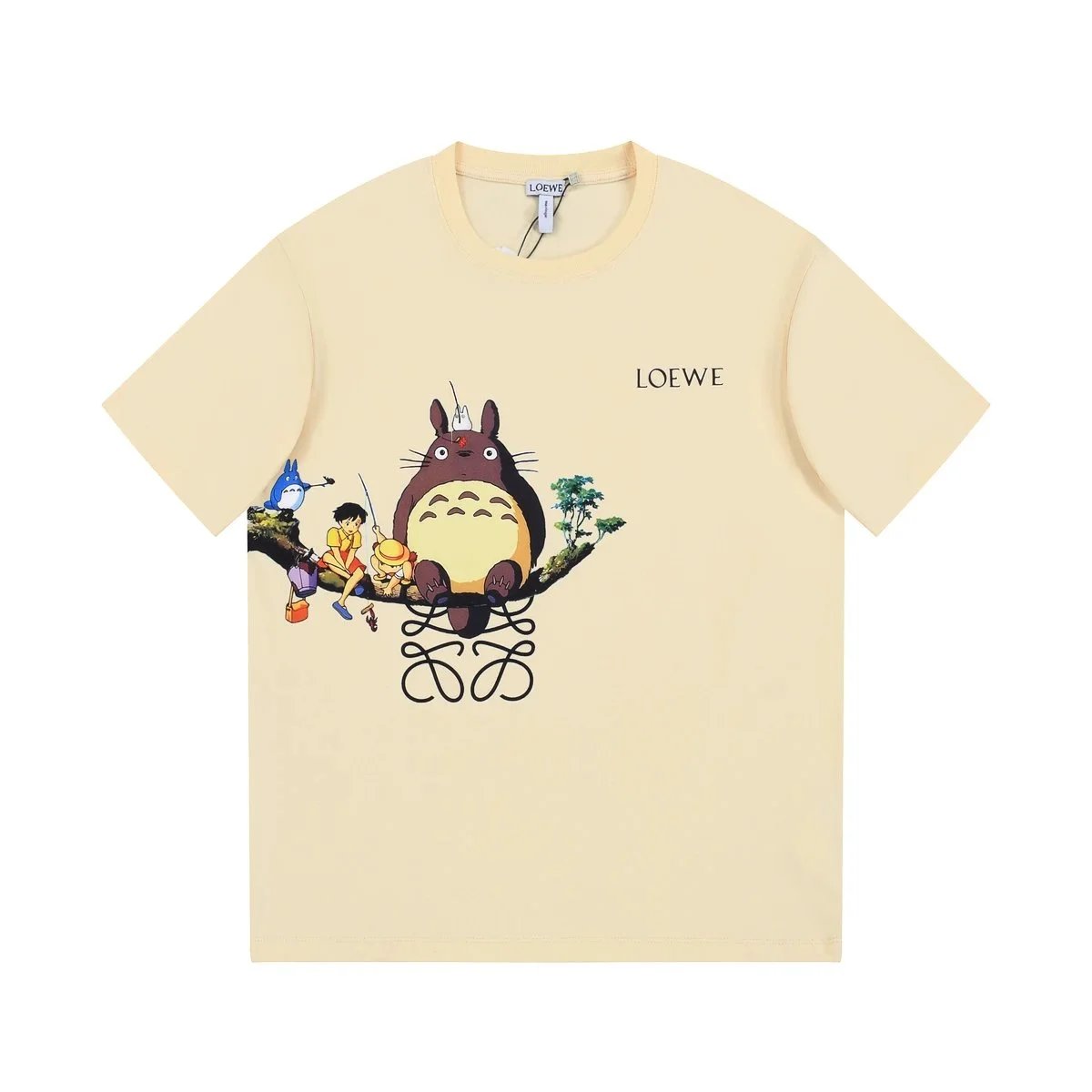 Loewe T-Shirts Short-Sleeve Graphic Logo T-Shirt image 4