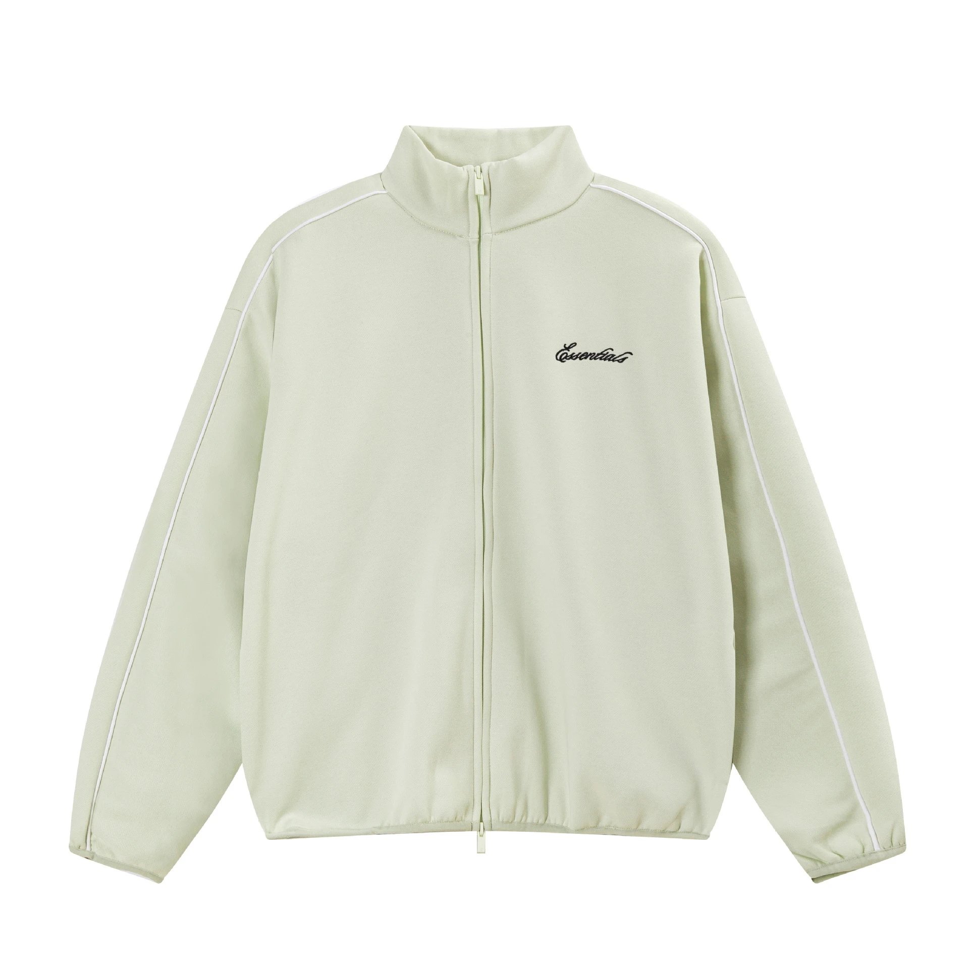 Fear of God ESSENTIALS Hoodies & Sweatshirts Logo Pullover Hoodie — 2269 Matcha green