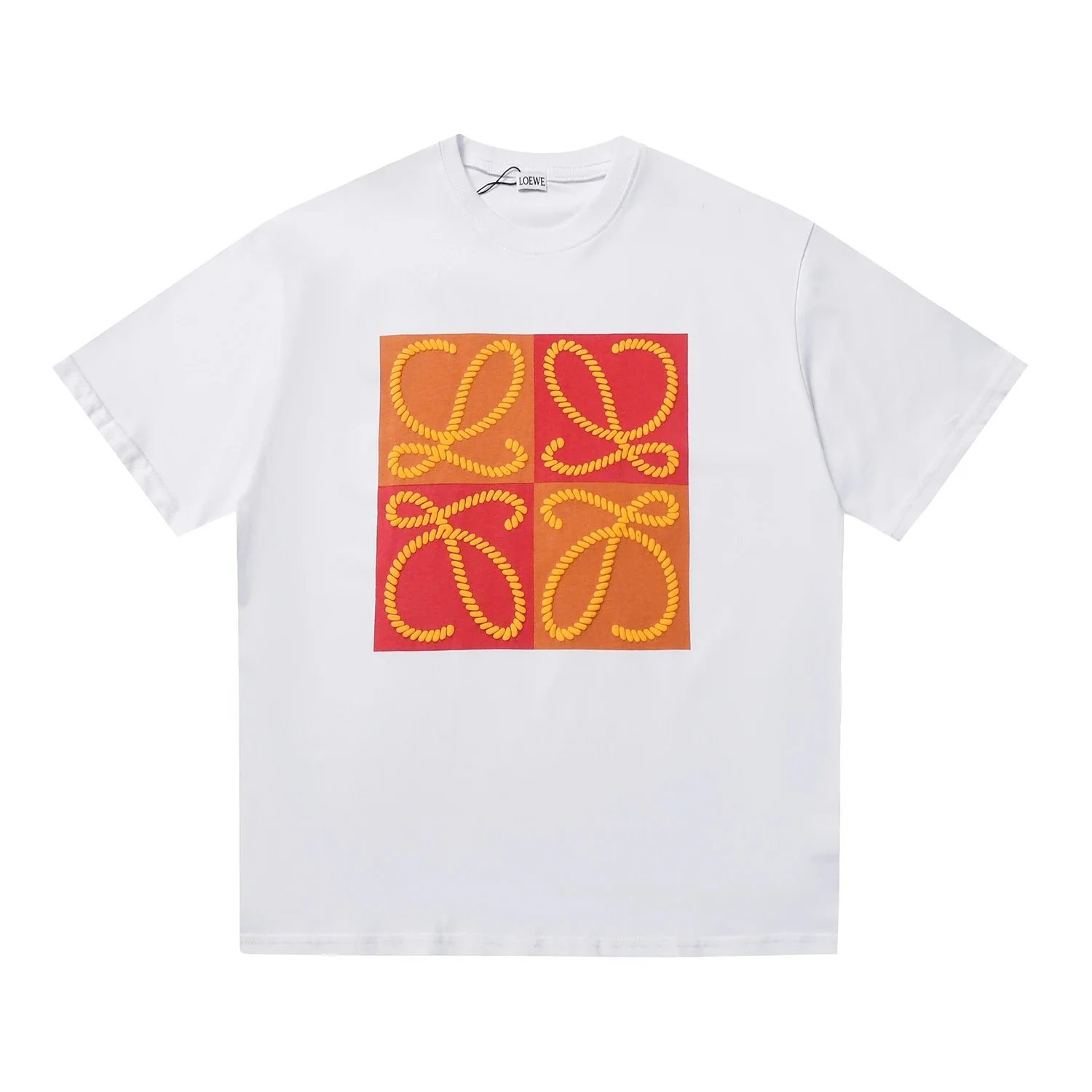 Loewe T-Shirts Short-Sleeve Graphic Logo T-Shirt — 11