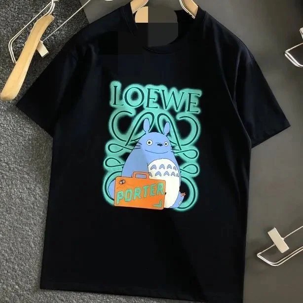 Loewe T-Shirts Short-Sleeve Graphic Logo T-Shirt — 17