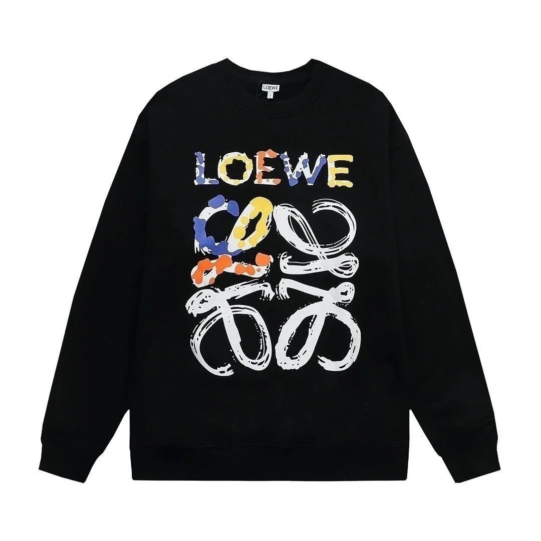 Loewe T-Shirts Short-Sleeve Graphic Logo T-Shirt — 32