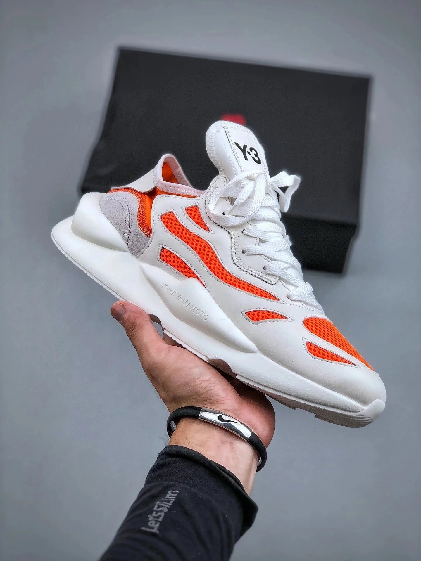 YohjiYamamoto三本耀司 Y-3 Kaiwa Chunky Sneakers 凯瓦系列复古百搭轻量老爹鞋