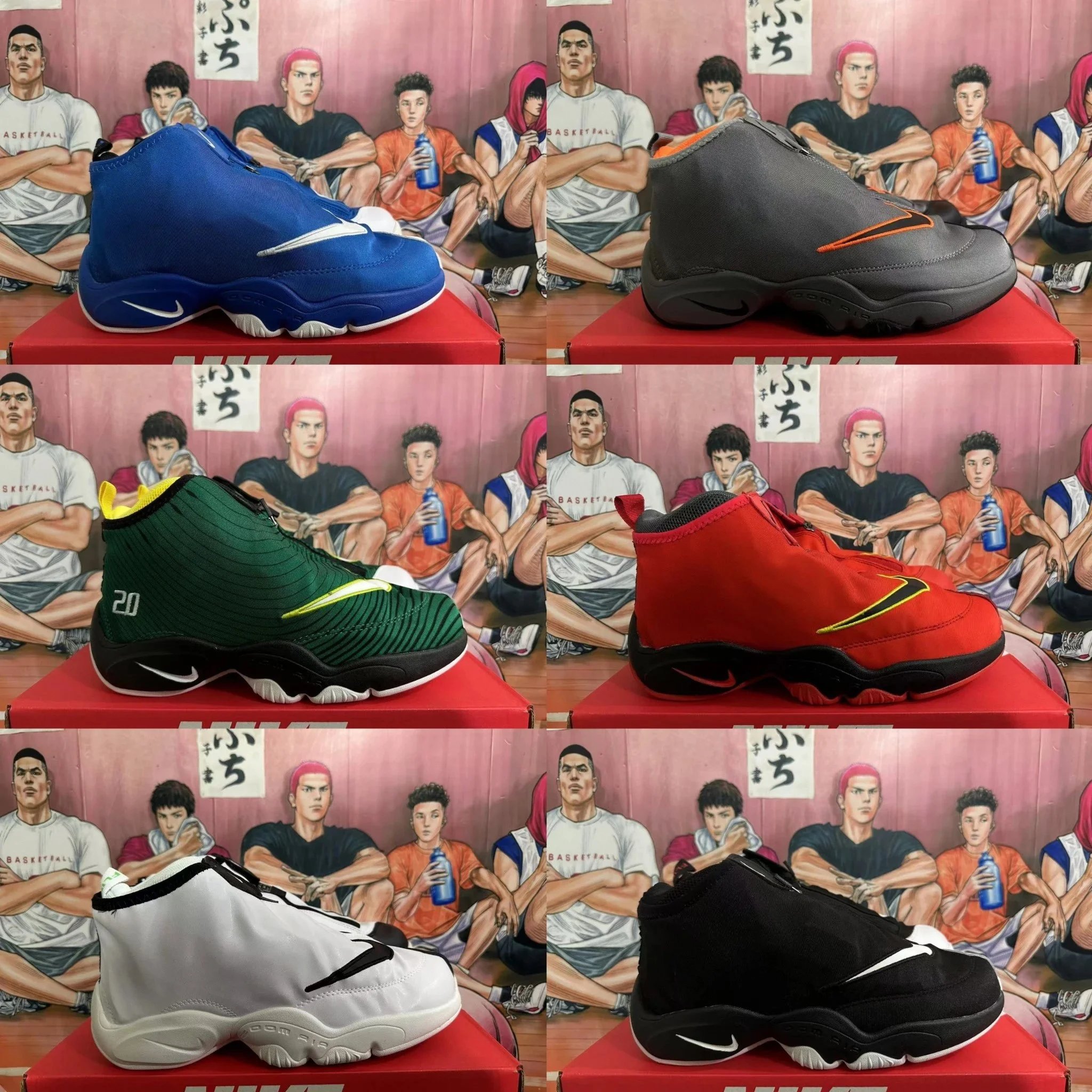 Flight 98 Retro Comfortable Versatile Non-Slip Basketball Shoes