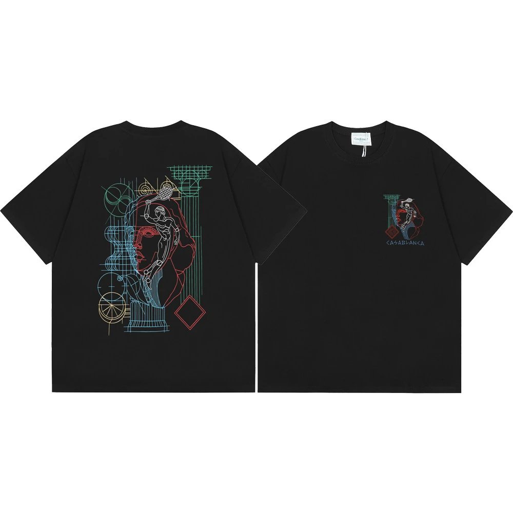 Casablanca Black T-Shirt