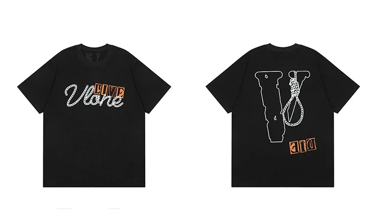 Vlone Black T-Shirt