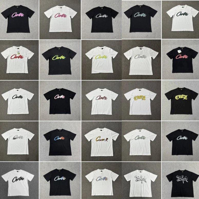 Cartier Black and White Short Sleeve T-Shirts