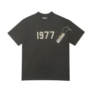 Fear of God Essentials 1977 Graphic T-Shirt Charcoal Gray T-Shirt