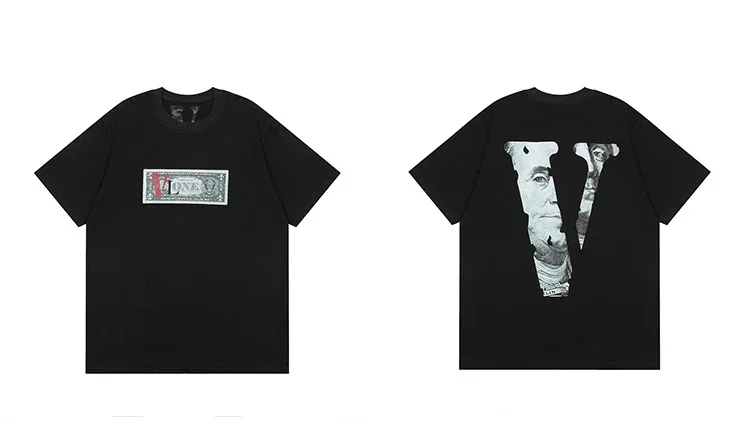 Vlone Money Black T-